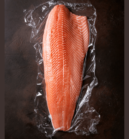 Filé de salmão 1.5kg chileno premium PESO VARIÁVEL.