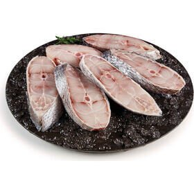 Postas de corvina congelada